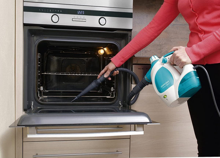 CONCEPT Hausgeräte CP1010 Handdampfreiniger Perfect clean, 1200 W, 3 bar, 400 ml, umfangreiches Zube