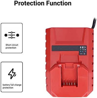 Akkuladegerät 100‑240V Akkuladegerät Tragbares Ersatzladegerät Elektrowerkzeugzubehör für Hilti 12V