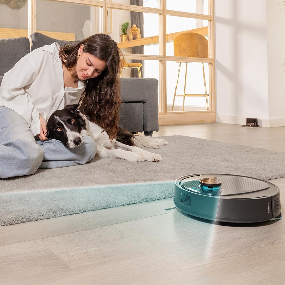 Cecotec Saug- und Wischroboter Conga 7690 Immortal MAX M. 5000Pa, Lasernavigationstechnologie, 220 M