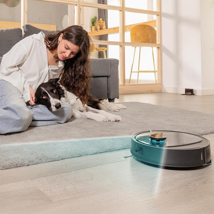 Cecotec Saug- und Wischroboter Conga 7690 Immortal MAX M. 5000Pa, Lasernavigationstechnologie, 220 M