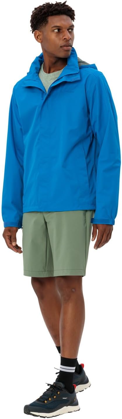 VAUDE Regenjacke Herren Escape Light, Wasserabweisende Outdoor-Jacke, Atmungsaktiver Windbreaker mit