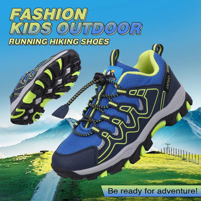 UOVO Turnschuhe Jungen Wasserdicht Wanderschuhe Sneakers Kinder Trekking Schuhe Outdoor Sportschuhe