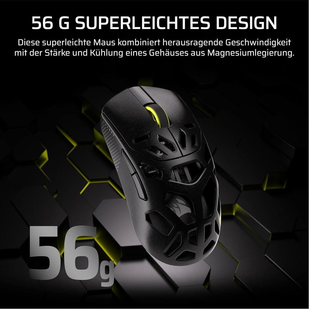 Corsair Sabre v2 PRO Kabellose MG FPS-Gaming-Maus – 33,000 DPI Marksman S-Sensor, 8,000Hz Hyper-Poll