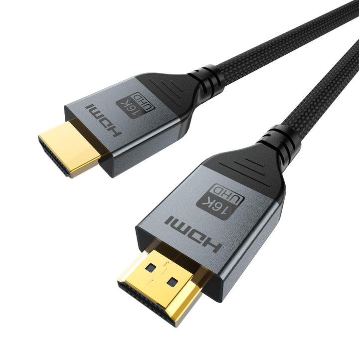 16K HDMI 2.2 Kabel 3M, 96Gbit/s High Speed HDMI Kabel, 16K 60Hz 8K 60Hz 4K 240Hz 144Hz 120Hz HDMI 2.
