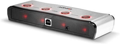 LINDY 42858 USB auf 4 Port Seriell Konverter, USB-Seriell-Konverter 4 Port LINDY USB-auf-Seriell-Ada