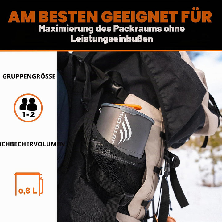 Jetboil Unzutreffend Stash Backpacking Herd, Metall, None or Other