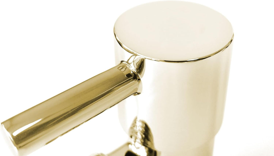 Chrom-Gold-Stopp-Isolationsventil für Dusche, Ein-/Aus-Muslimischer Shattaf plattierter Wasserhahn,