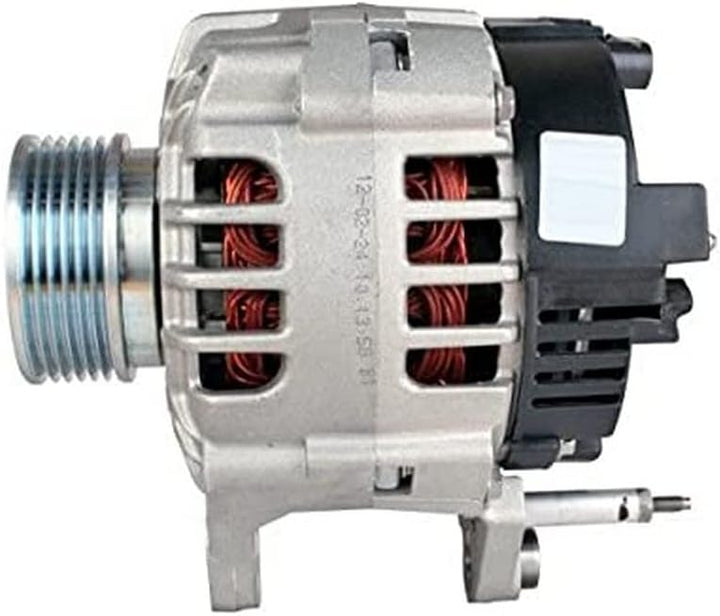 HELLA - Generator/Lichtmaschine - 14V - 90A - für u.a. VW T4 (70B,70C,7DB,7DK,70J,70K,7DC,7DJ) - 8EL