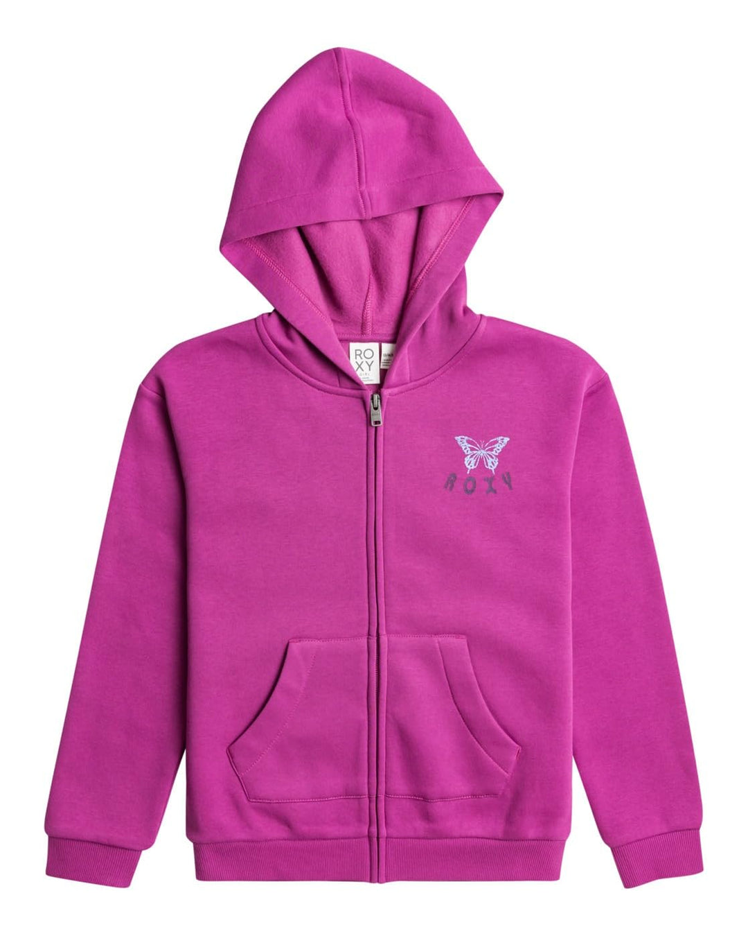 Roxy Mädchen Wildest Dreams Zipped Sweatshirt (1er Pack) 14 Jahre Vivid Viola, 14 Jahre Vivid Viola