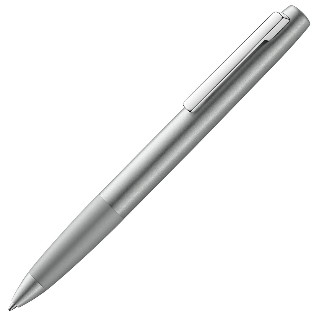 LAMY aion Kugelschreiber 277 – Einzigartiger Kuli aus Aluminium in der Farbe Olive-Silber, seidenmat