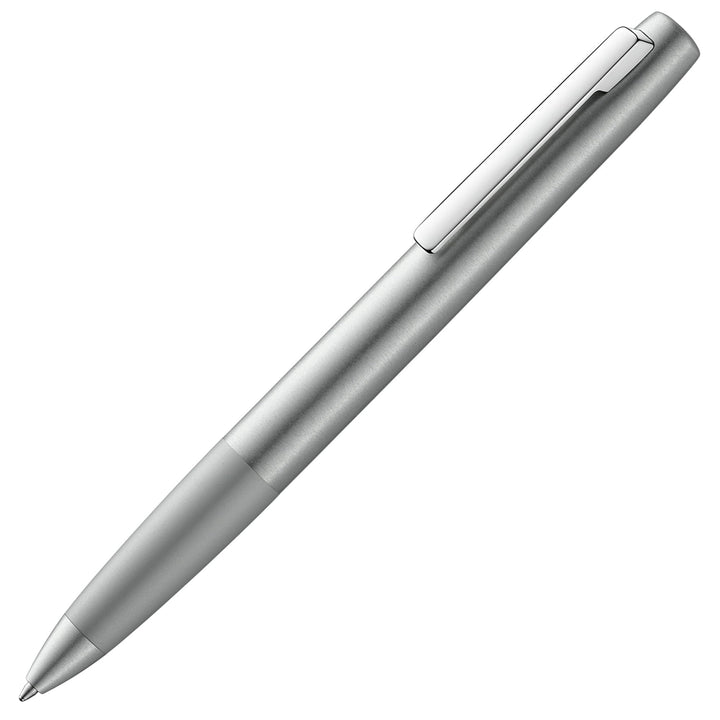 LAMY aion Kugelschreiber 277 – Einzigartiger Kuli aus Aluminium in der Farbe Olive-Silber, seidenmat