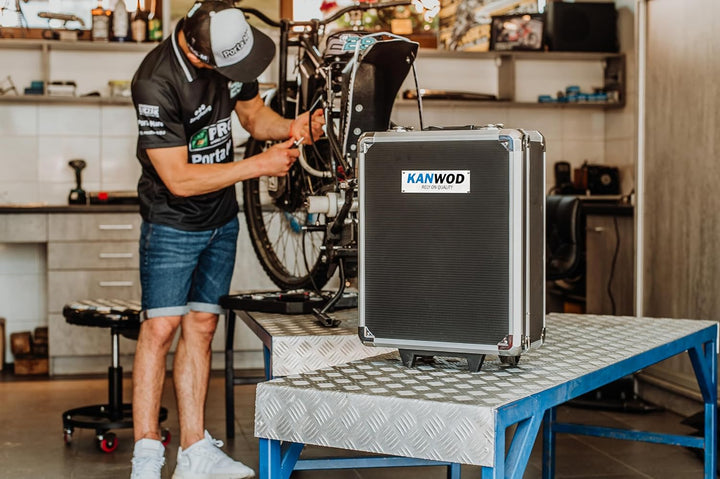 Kanwod KTOTC-1054 Werkzeugkoffer gefüllt 1000 tlg. | Werkzeug Trolley Set für Heimwerker und Handwer