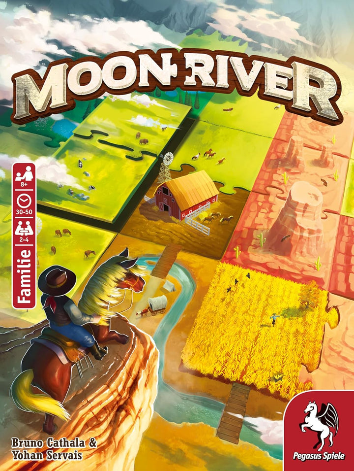 Pegasus Spiele 57115G Moon River Brettspiele