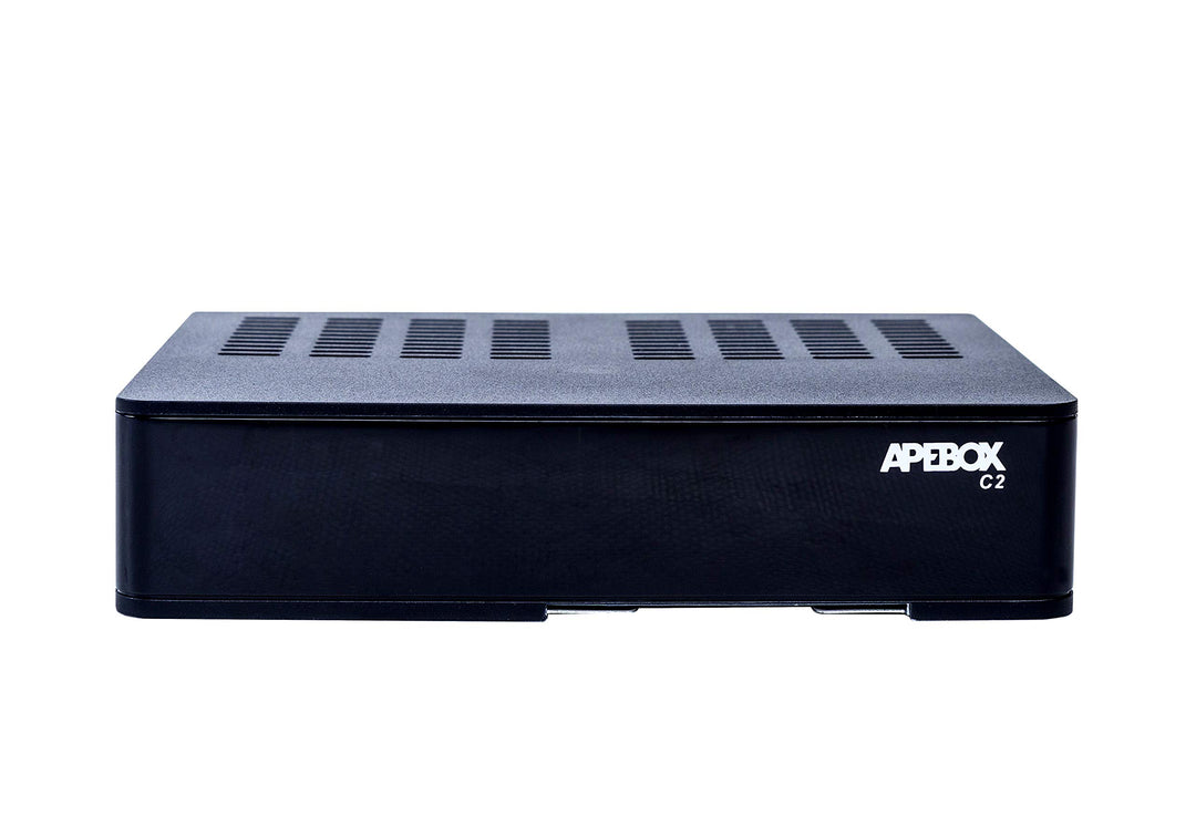 Apebox C2 4K UHD 2160p Combo Satelliten DVB-S2X & DVB-T2/C Multistream Receiver (1x DVB-S2X, 1xDVB-T
