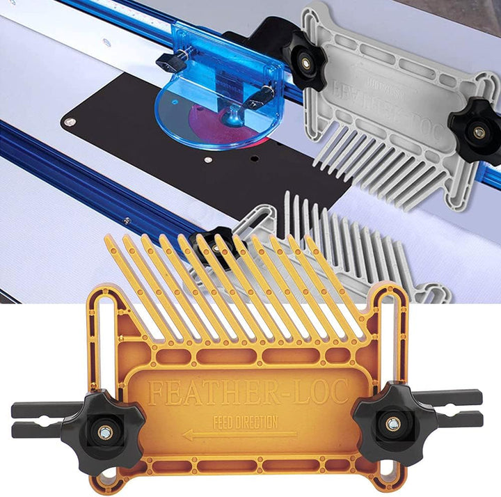 Featherboard, Extended Adjustable Woodworking Board, für Tischkreissägen Holzbearbeitung(Square Boar