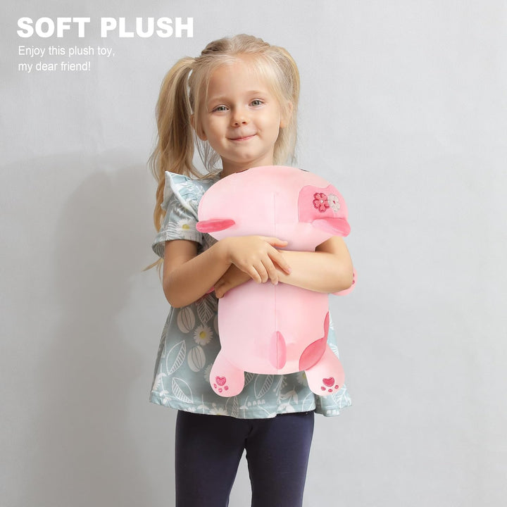 shownicer Plüschtier Katze Kuscheltier Stofftier Kawaii Katze Plüsch Kissen Spielzeug Kätzchen Plüsc