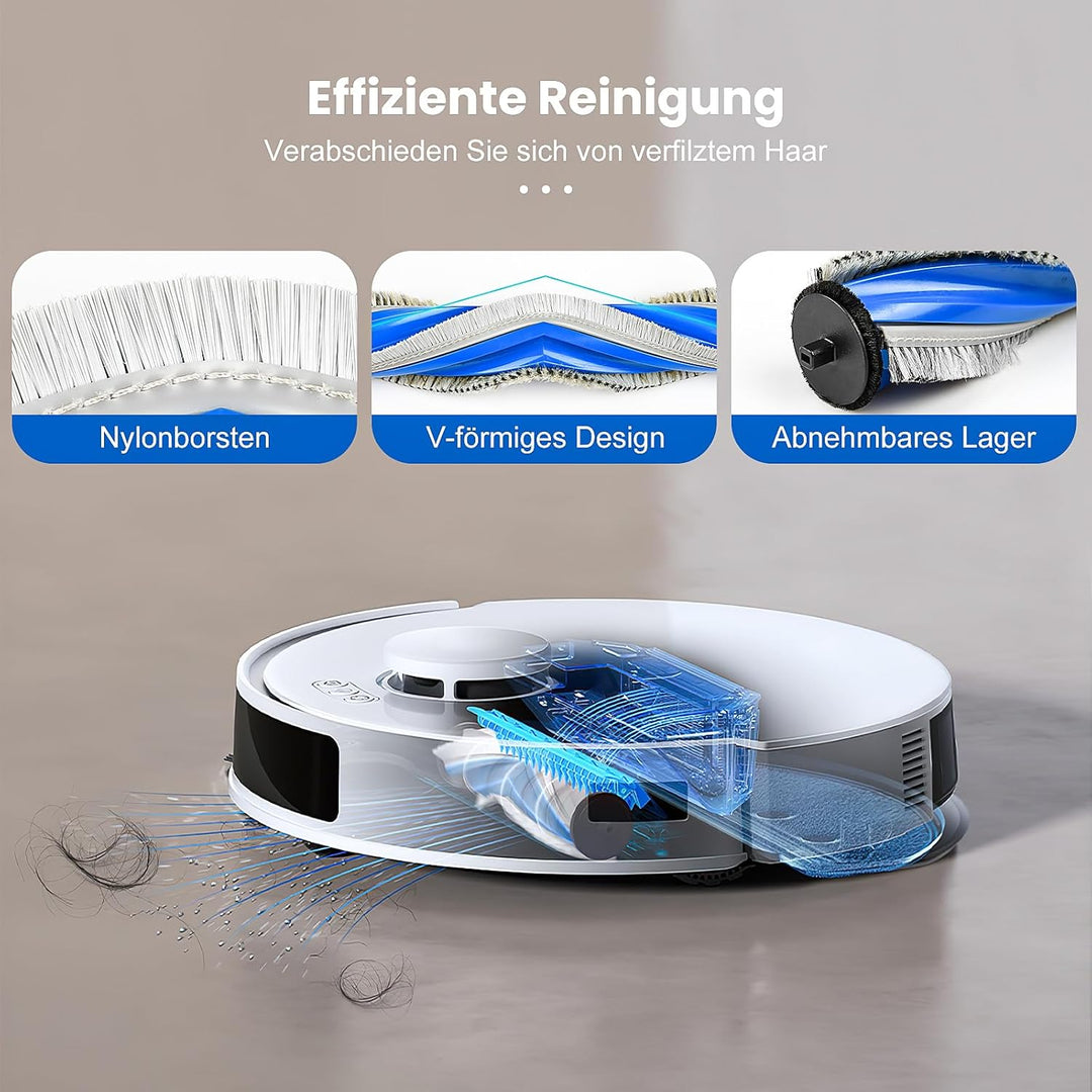 16 Stück Zubehör für Bosch Spotless + BCRD1W / Ecovacs Deebot N20 Pro Plus / N20 Plus / N20 Saugrobo