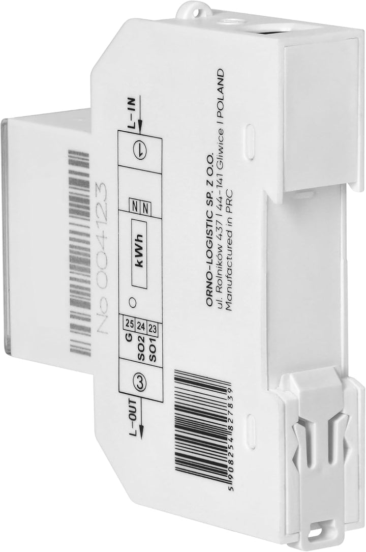 Stromzähler Hutschiene 1-Phasen DIN-Schienenmodul TH-35mm für PV-Solarsysteme 100A MID (standard), s
