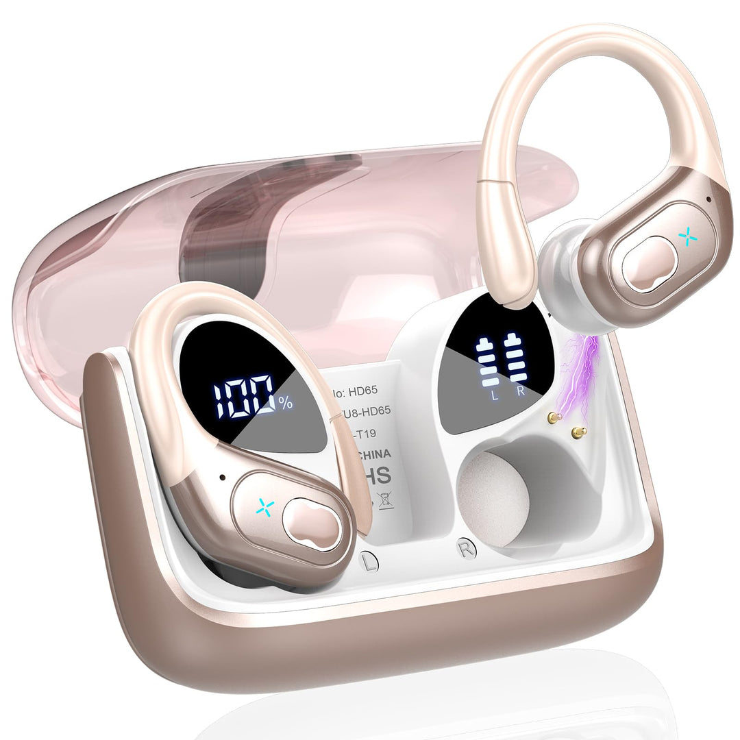 AI Kopfhörer Übersetzer, 3-in-1Bluetooth 5.4 Echtzeit Sprachübersetzer Kopfhörer 164 Sprachen mit Ap