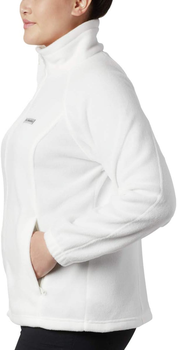 Columbia Damen Fleecejacke mit durchgehendem Reissverschluss, Benton Springs XL Sea Salt, XL Sea Sal
