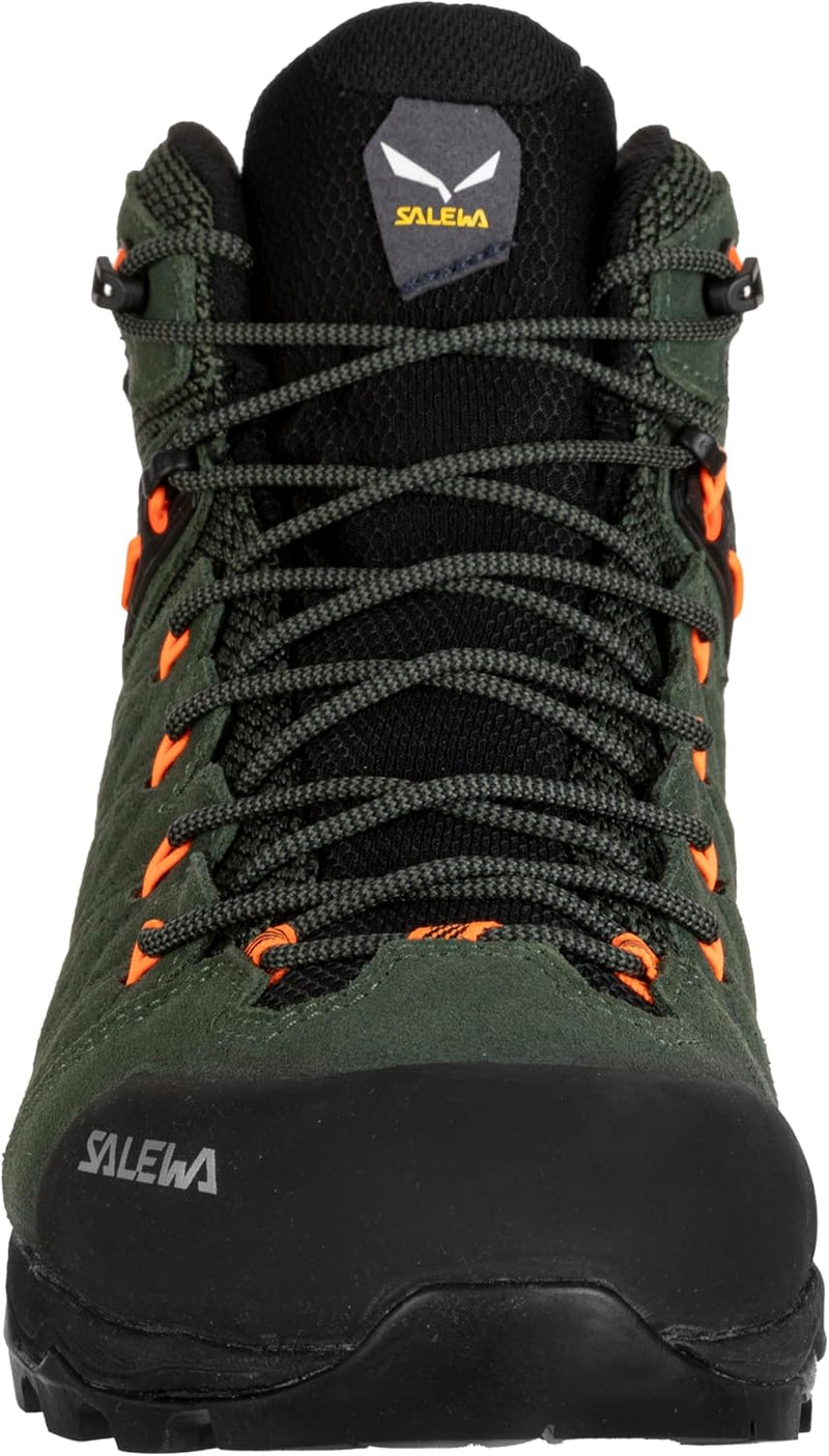 Salewa Herren Ms Alp Mate Mid PTX Trekking-& Wanderstiefel 43 EU Thyme Black, 43 EU Thyme Black