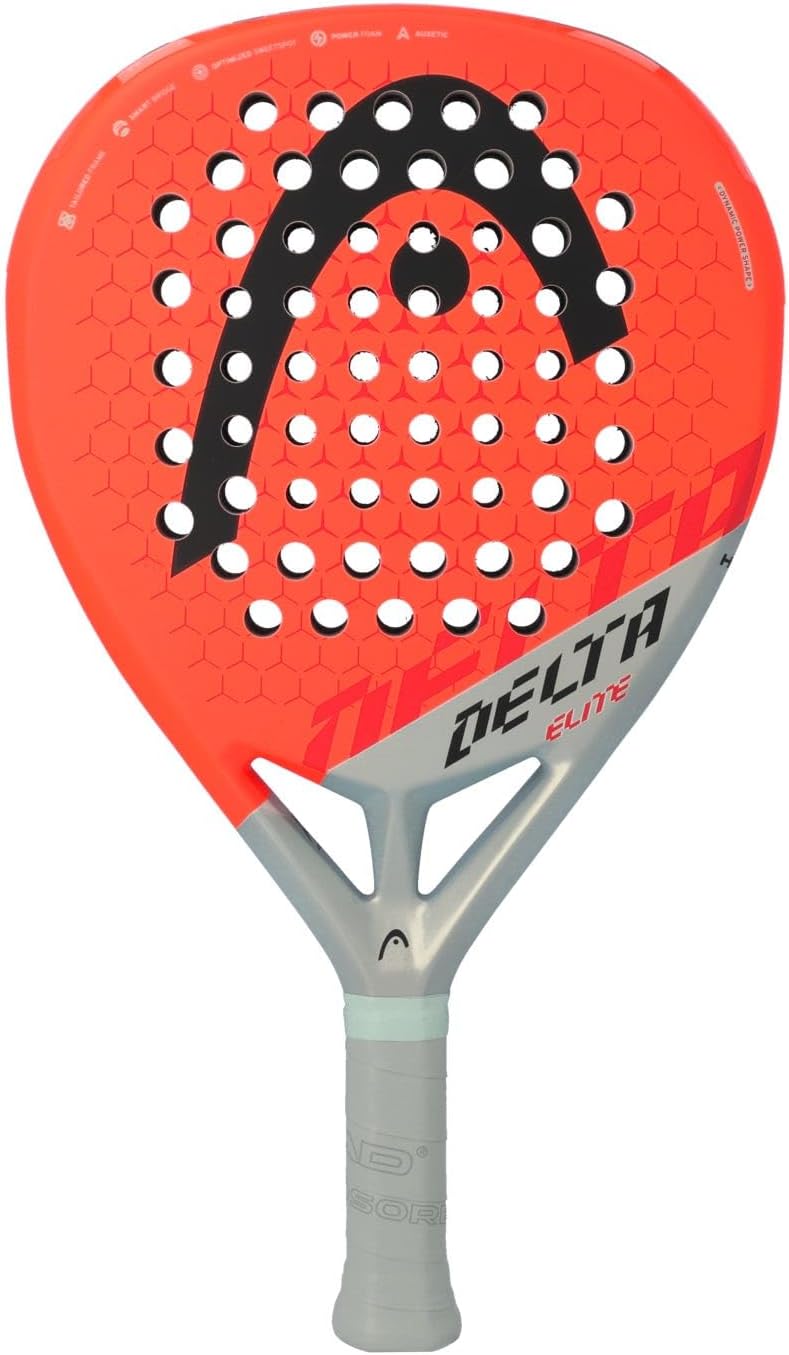 HEAD Delta Padel/Pop Tennis Paddle Series Delta "Elite" w/Auxetic, Delta "Elite" w/Auxetic