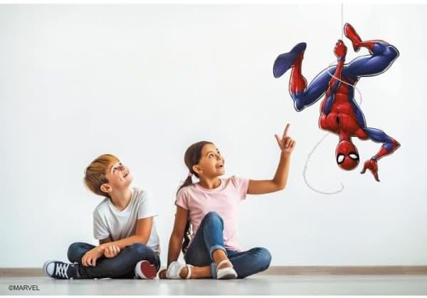 Lexibook DJ080SP Spiderman-Kinder-Digitalkamera mit Foto-und Videofunktion, Spiele, Rot/blau Spider-