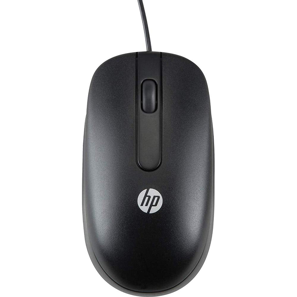 HP QY778AT Laser Maus (1000dpi, USB) schwarz