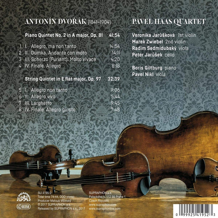 Dvorak: Streichquintette - Op. 81 &amp; 97 DoLP, 180 gr, DMM], Vinyl