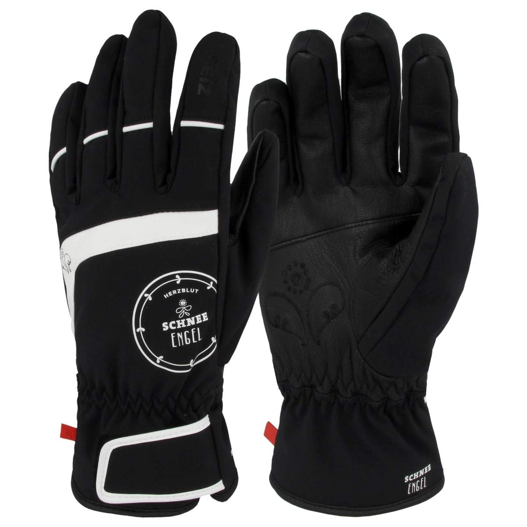 SEiZ Damen Handschuhe Schneeengel, 5.5