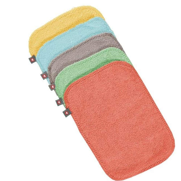 Close Pop-in Wiederverwendbare Bambustücher – 10 x waschbare Babytücher 20 x 15 cm, Pastellfarben, e