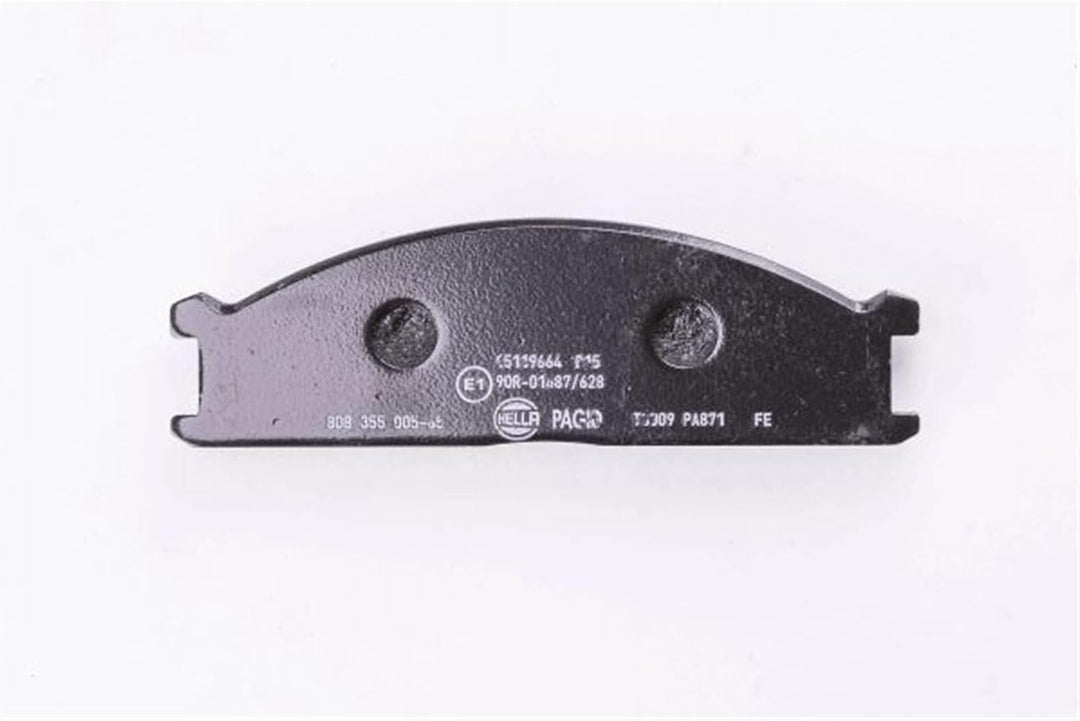 HELLA PAGID 8DB 355 005-651 Bremsbelagsatz - T0009 - Dicke/Stärke: 17mm - Bremssystem: Akebono - mit