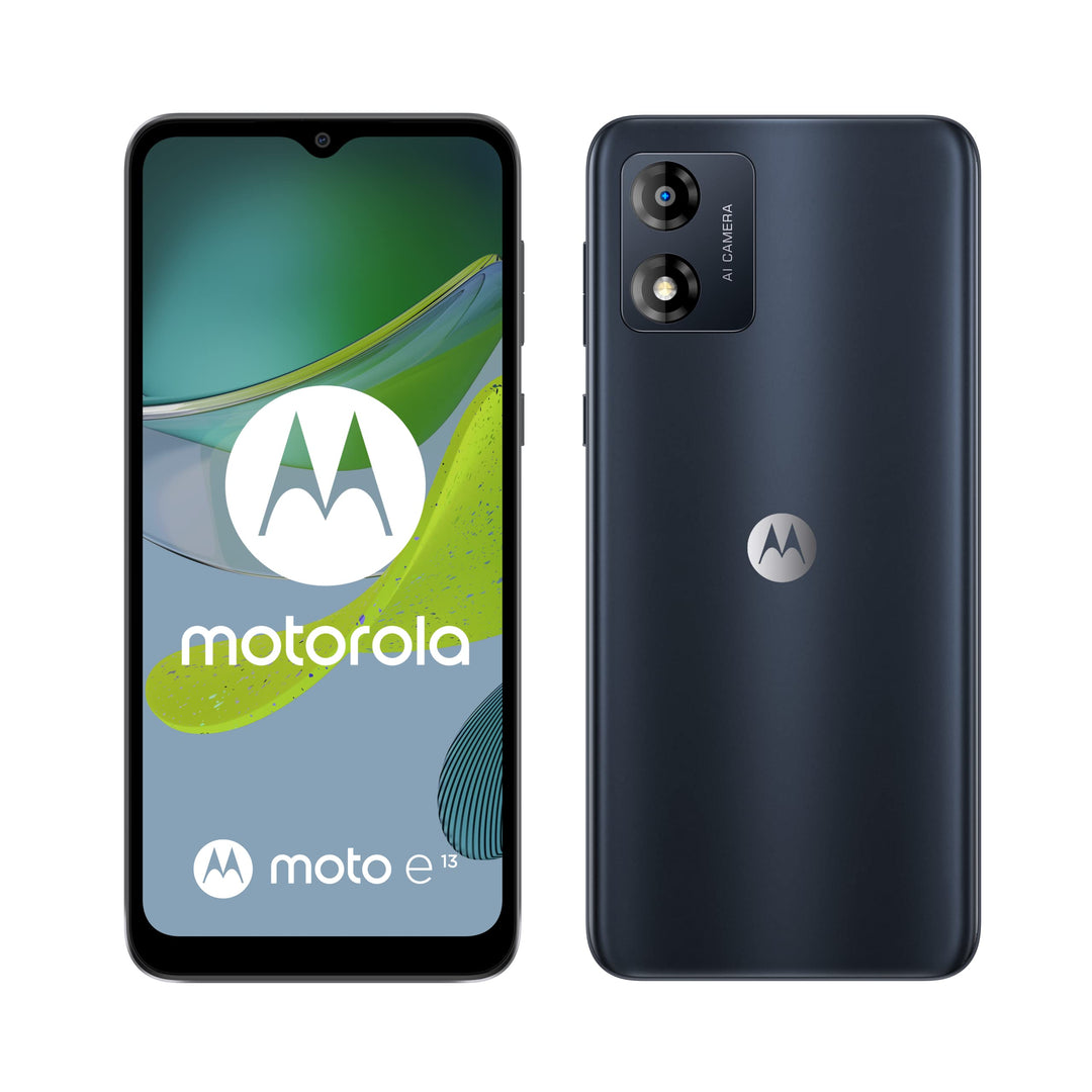 Motorola Moto e13 Smartphone 64GB 16.6cm (6.52 Zoll) Schwarz Android™ 13 Dual-SIM Motorola Moto E13