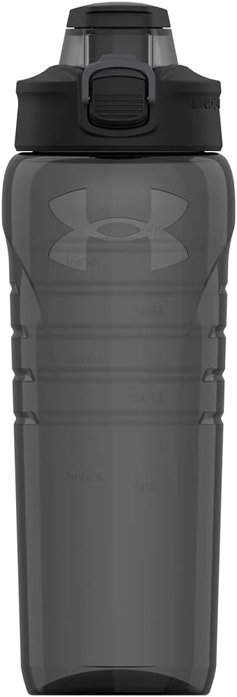 Under Armour 680 ml Wasserflasche, Pro Deckelbezug, bruchsicher, Flecken- und geruchsresistent. Anth