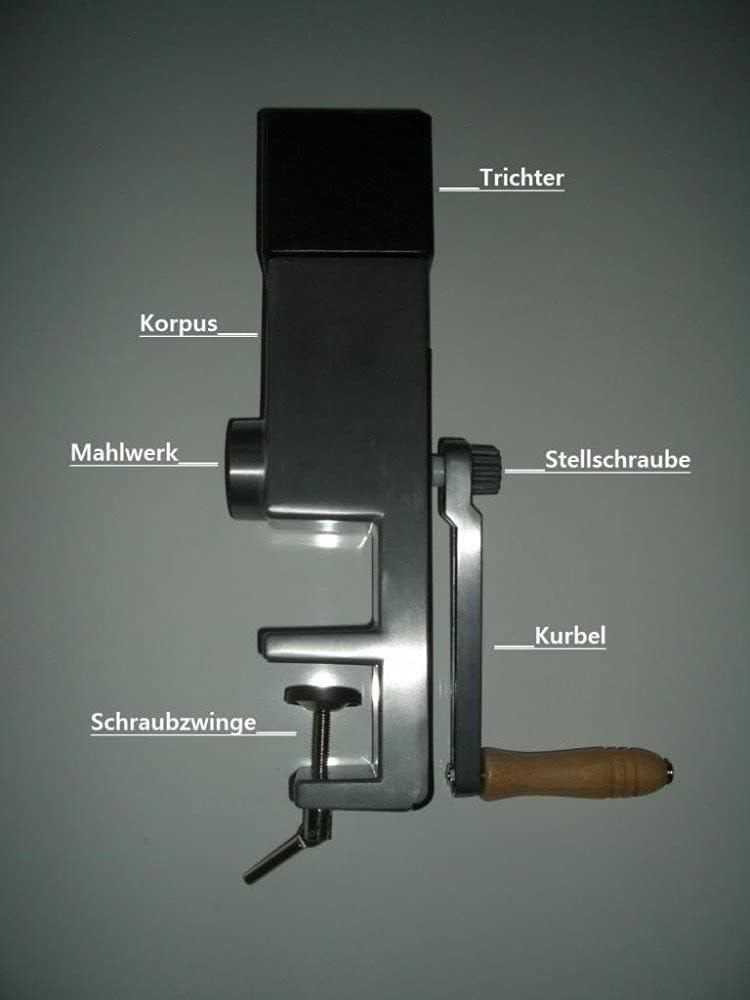 Hochwertige Getreidemühle der Marke Back to Basics Gewürzmühle Kornmühle