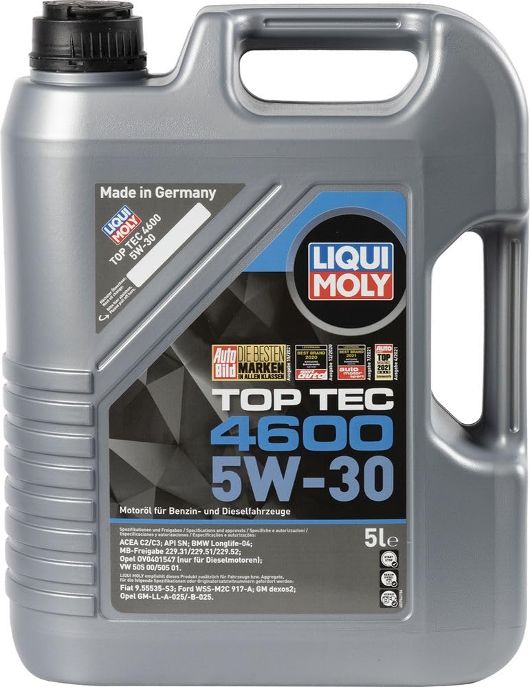 LIQUI MOLY 2316 Toptech Motoröl HC 4600 5w30 5L
