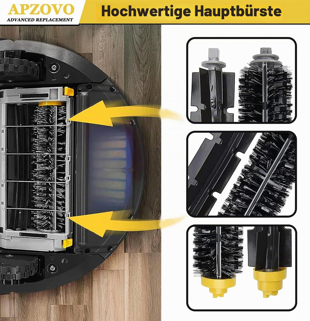 Zubehör Ersatzteile für iRobot Roomba 600 604 605 606 610 612 614 615 616 620 621 626 627 630 631 63