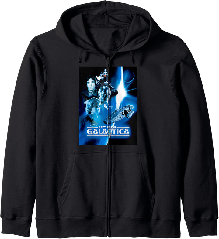Battlestar Galactica Blue Hue Classic Poster Kapuzenjacke