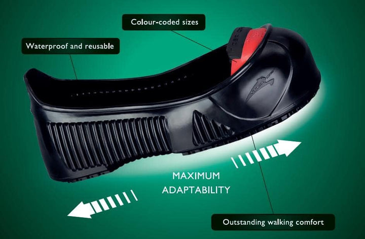Total-Protect Sicherheits-Überschuhe mit Zehenschutzkappe, 44