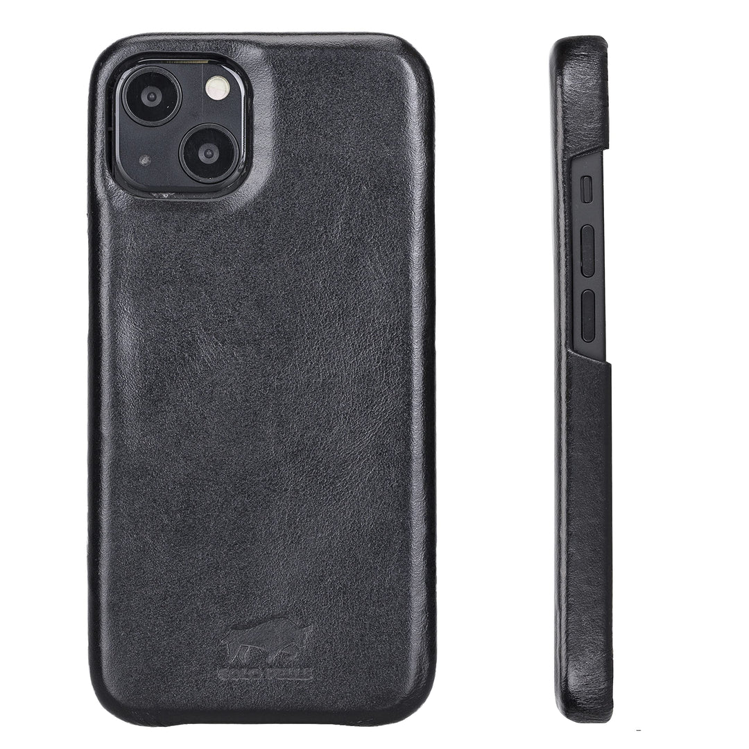Solo Pelle Lederhülle für das iPhone 13 in 6.1 Zoll Princeton Case Leder Hülle Ledertasche Backcover