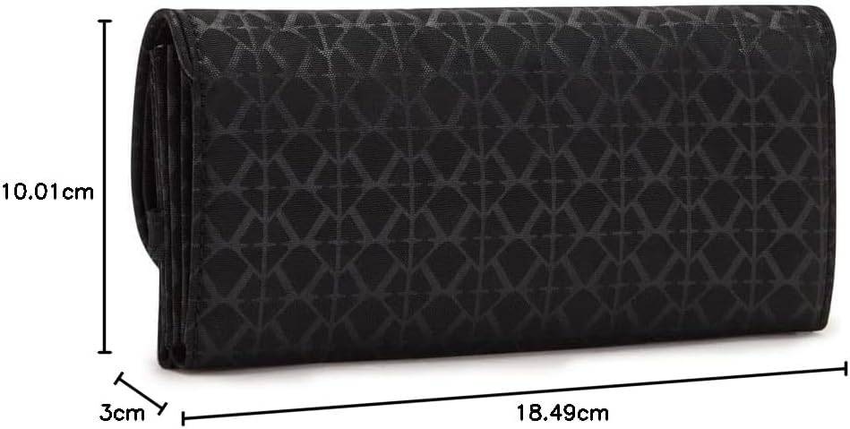 Kipling Damen Money Land Geldbörsen, Signature Emb, Signature Emb