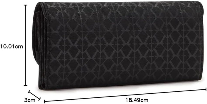 Kipling Damen Money Land Geldbörsen, Signature Emb, Signature Emb