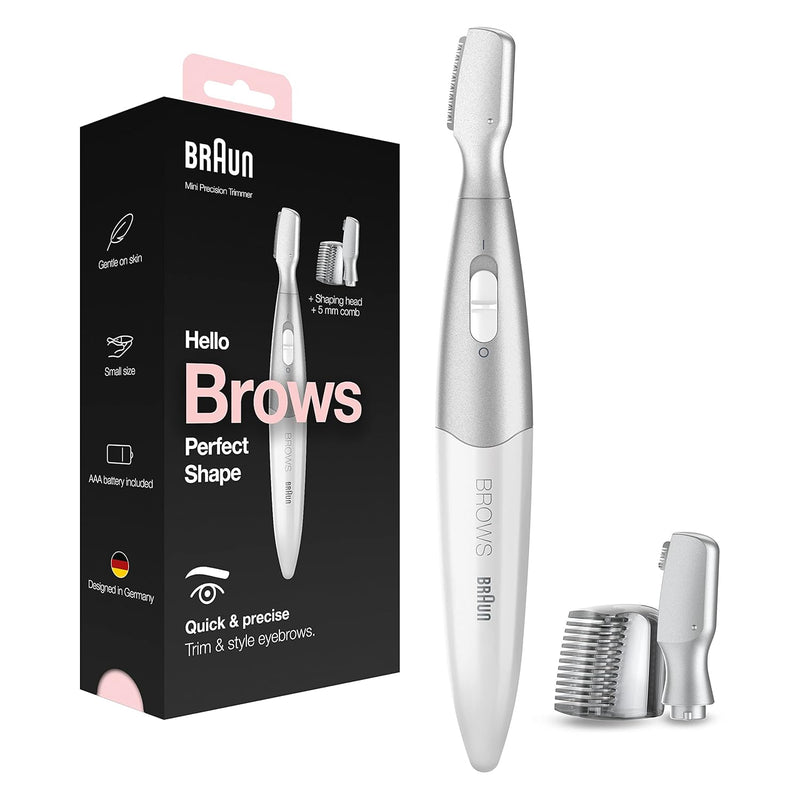 Braun Augenbrauen Trimmer Damen, Präzisionstrimmer für Trimmen / Stylen / Formen / Konturenanpassung