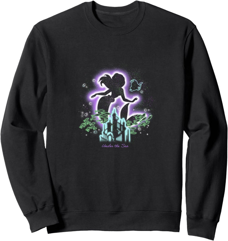 Disney The Little Mermaid Ariel Under The Sea Glow Sweatshirt