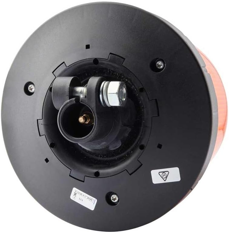 HELLA - LED-Rundumkennleuchte - RotaLED Compact - 12/24V - Gelb - Rohrstutzen, flexibel - Menge: 1 -