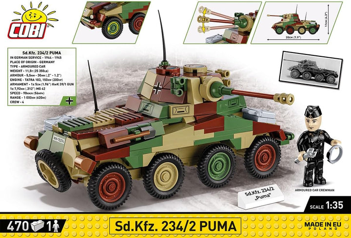 COBI 2287 Bausteine, Multicolor, ONE Size
