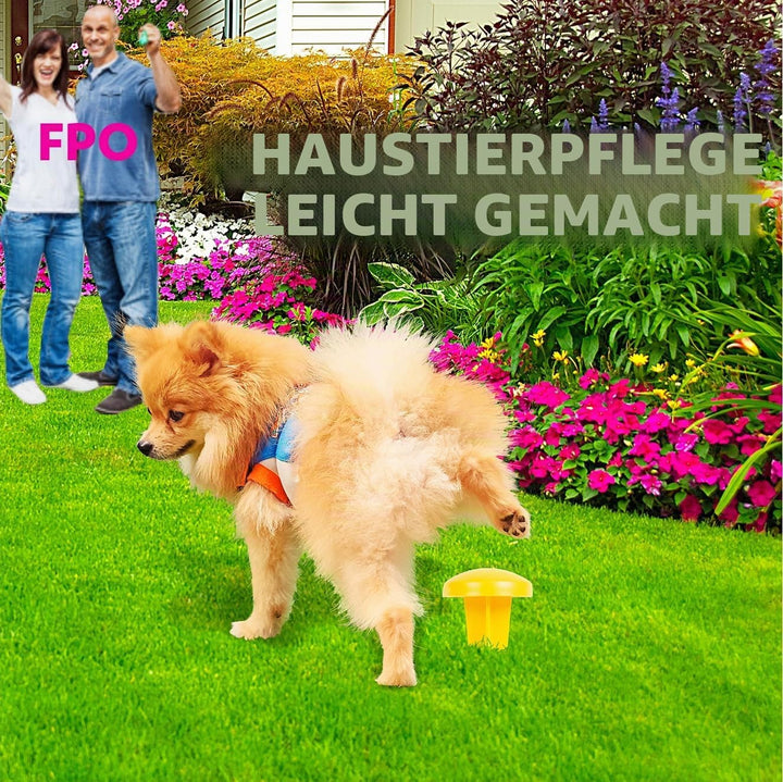 Simple Solution Pee Post | Outdoor-Hundetrainingshilfe | Pheromon infundierter Hunde-Pinkelständer E
