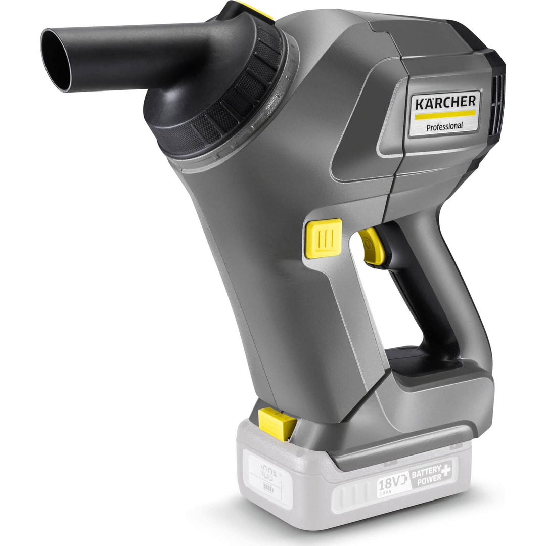 Kärcher Akku-Trockensauger HV 1/1 Bp Cs Professional, 70 dB, 0,9 l Behälter, Akkuleistung max. 100 m