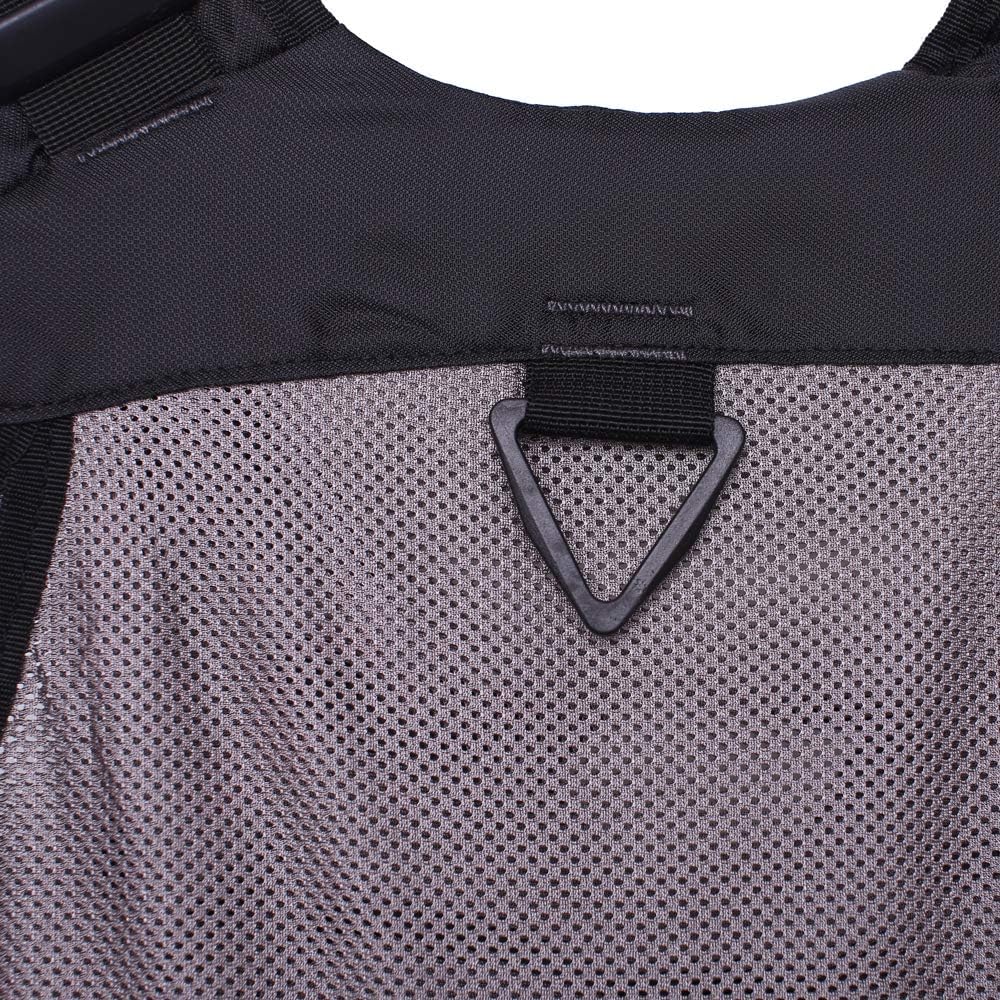 Kylebooker Fliegenfischen Weste Angelweste Einstellbare Grösse Maschen Multi-Taschen Jacke Einheitsg