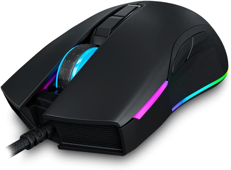 Newskill Eos Gaming-Maus Schwarz, Schwarz